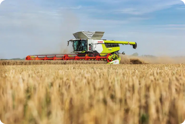 Mietitrebbie Claas rivendita nel Lazio